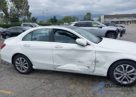 2015 Mercedes-Benz C 300 Luxury/Sport from USA, damaged, VIN 55SWF4JB3FU092441